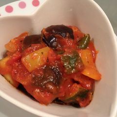 A picture of Stewed Tomato Summer Vegetables (Ratatouille).
