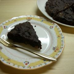 A picture of Macrobiotic Rice Flour and Walnut Brownies.