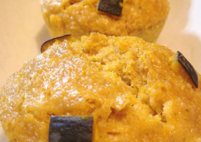 Oatmeal &amp; Kabocha Squash Steamed Bread