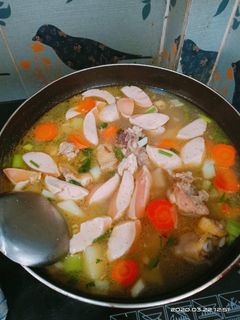 Foto resep Sop tomyang kari ayam