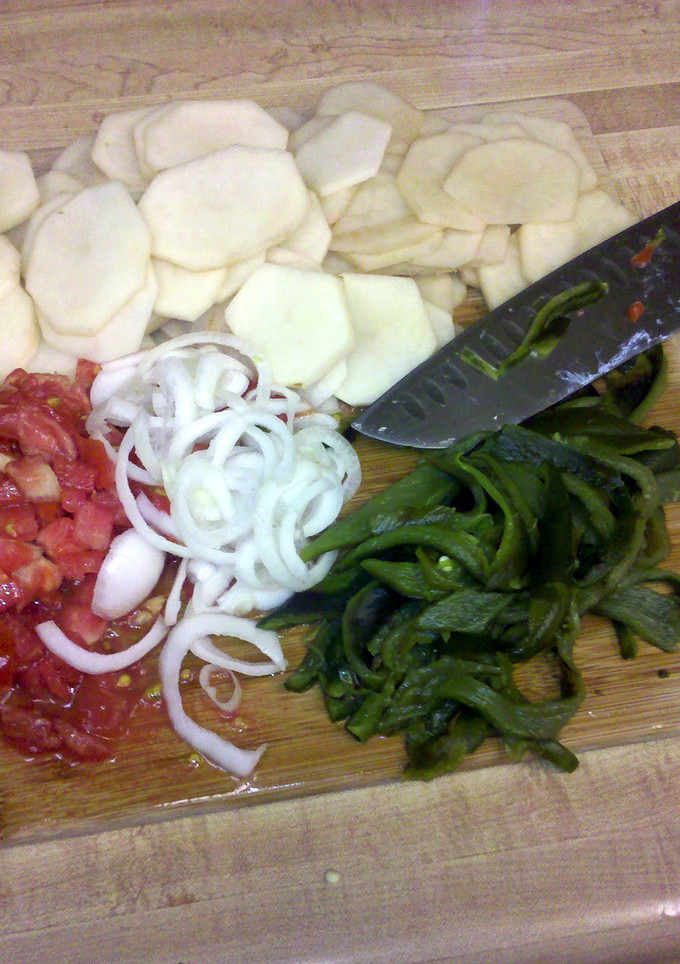 A picture of Bistec Picado.