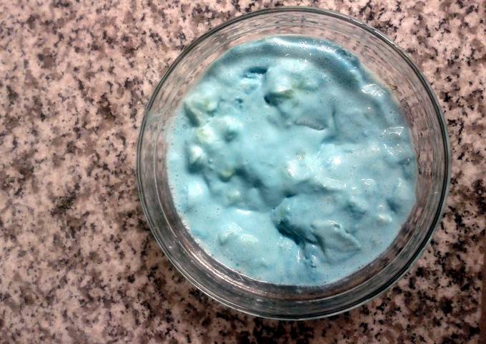 Step-by-Step Guide to Prepare Iconic &amp;#34;Blue&amp;#34; Fluff for Breakfast Recipe