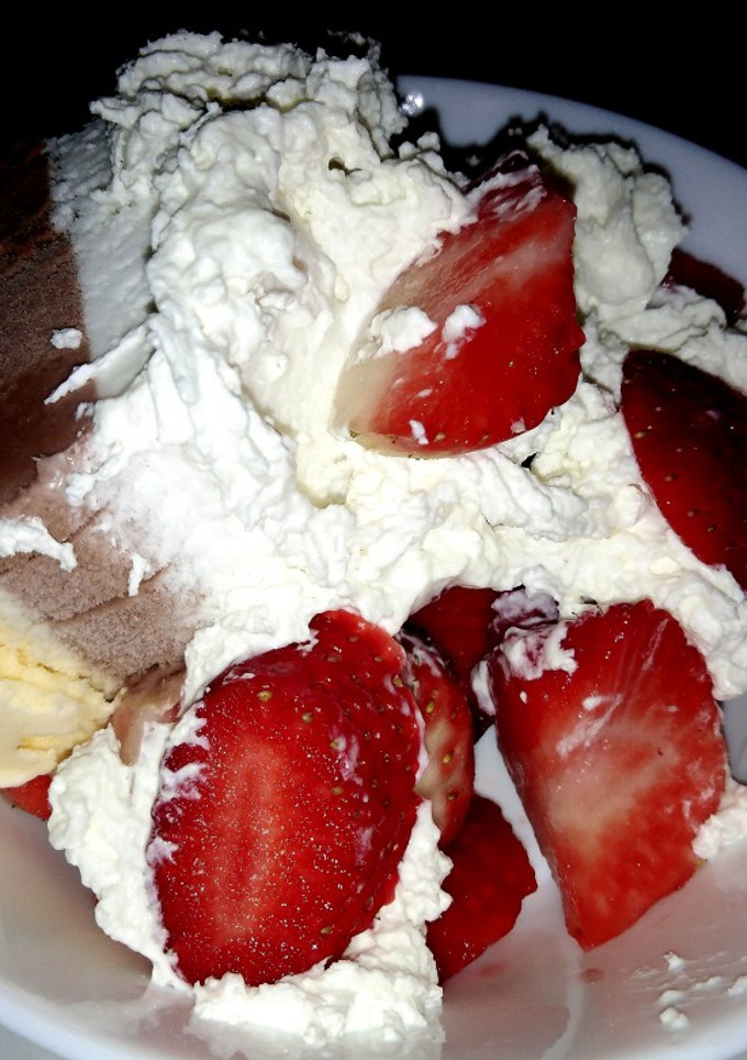 Una foto de Postre rápido