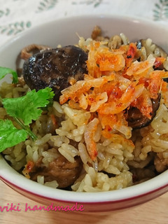 香菇蝦油飯 的食譜成品照片