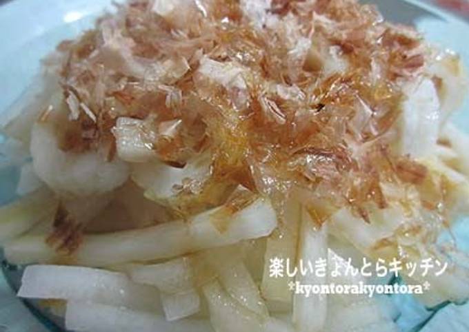 Daikon Radish and Chikuwa Salad