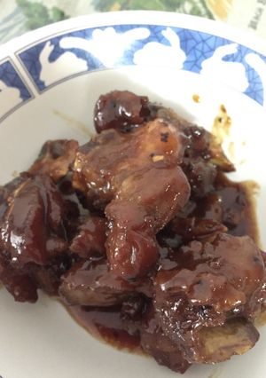 รูปของ ซี่โครงหมูอบน้ำผึ้ง