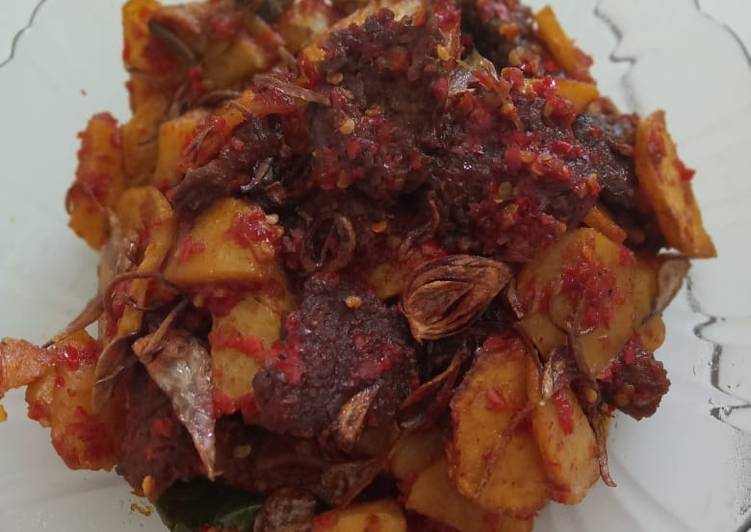 Dendeng Balado ngumpet