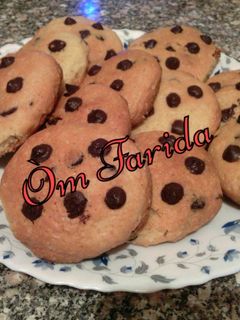 صورة لوصفة طريقة عمل الكوكيز