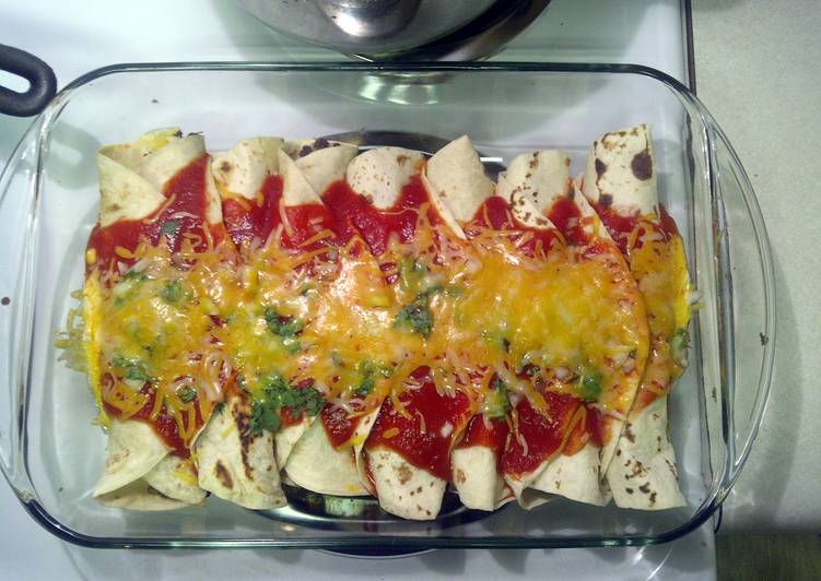 Recipe of Super Quick Homemade Easy Enchiladas