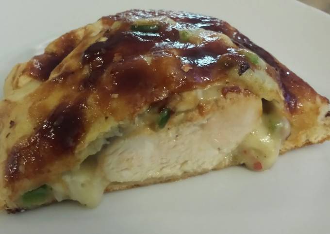 Recipe of Speedy BBQ Chicken &#34;Hot Pocket&#34;