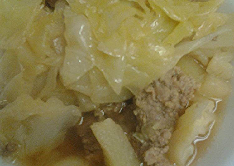 Step-by-Step Guide to Make Perfect Cabbage, chayote, and beef