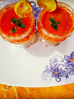 ऑरेंज गाजर मॉकटेल (Orange gajar mocktail recipe in hindi) रेसिपी मुख्य फोटो