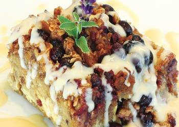 Easy Prepare Recipe Bluberry streusel Delicious Nutritious