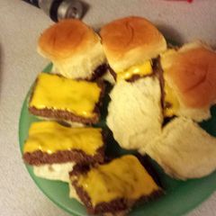 A picture of Oven baked sliders.