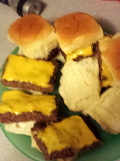 A picture of Oven baked sliders.