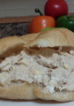 A picture of My Mom's Tuna Salad.
