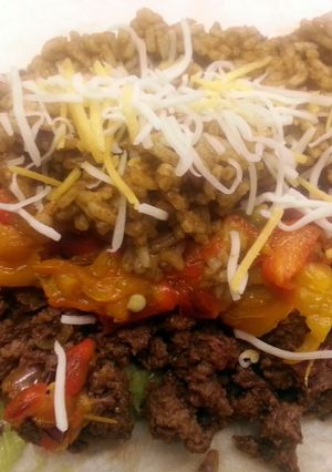 A picture of Twisted Beef Burritos.