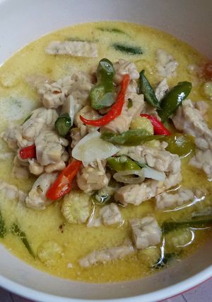 Foto resep Lodeh Tempe Lombok Ijo