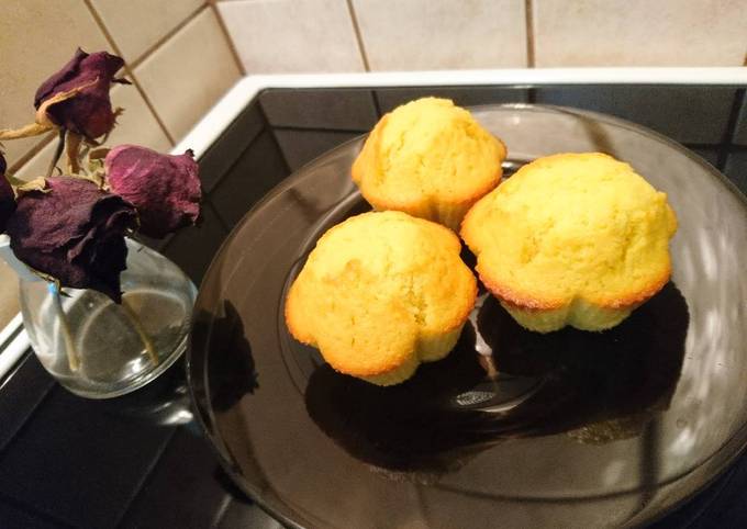 Vaníliás - kókuszos muffin recept foto