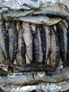 Una foto de Sardinas al horno. (Sin olores en la cocina)