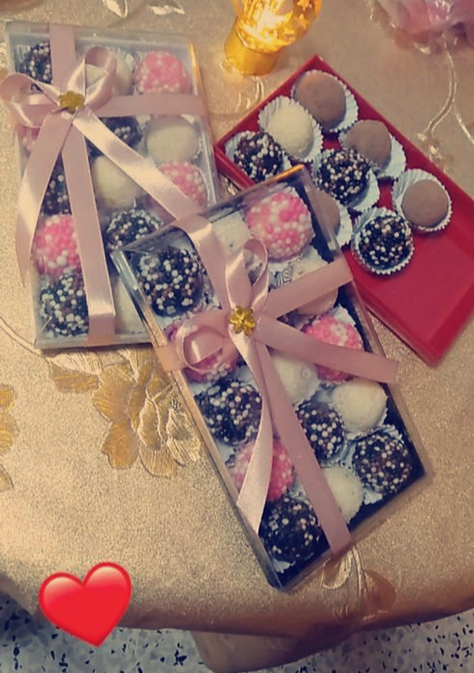صورة لوصفة لي تروف - Les truffe ♥️