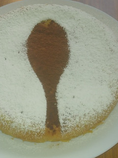 Una foto de Tarta de manzana, zanahoria y pasas