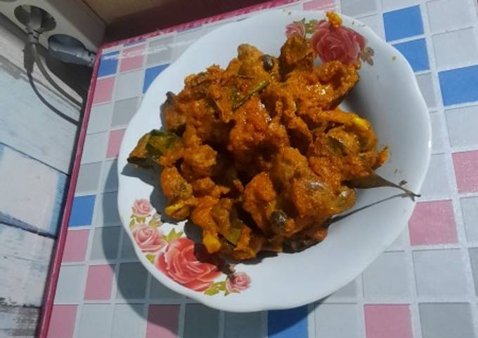 Bagaimana cara bikin Rendang ati ampla yang nikmat