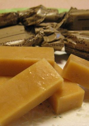 A picture of Warming Ginger Caramels.
