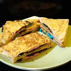 รูปของ 4. Roti Panggang Oreo Mozarella Praktis