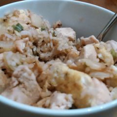 A picture of Chicken Fried Rice.