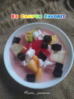 Foto resep Es Campur Favorit