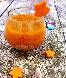 nước ép cà rốt hạt chia