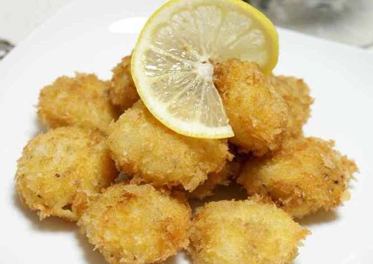 Simple Way to Prepare Homemade Delicious Fried Scallops with Mustard