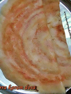 எர்ரா காரம் தோசை செய்முறை முக்கிய புகைப்படம்