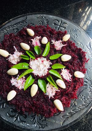 A picture of Beet salad.