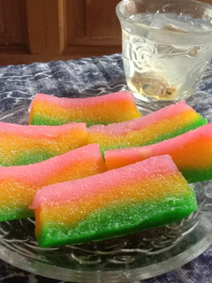 Foto resep Lapis singkong pelangi