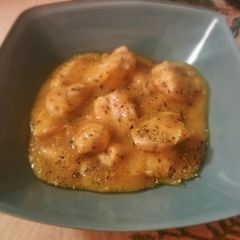 A picture of Spiced chicken stew.