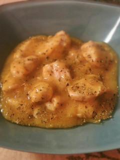 A picture of Spiced chicken stew.