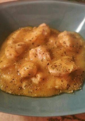A picture of Spiced chicken stew.