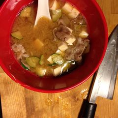 A picture of Miso Soup.