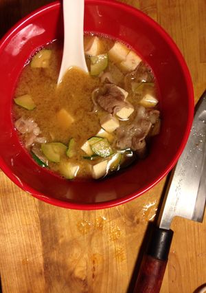 A picture of Miso Soup.