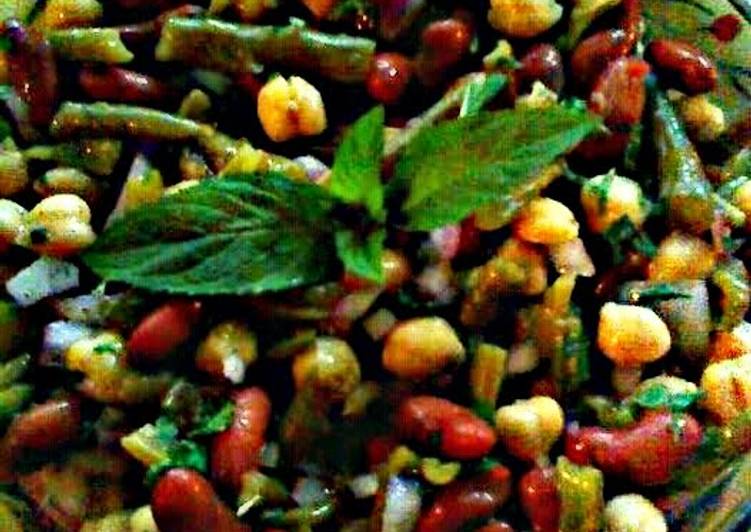 Steps to Prepare Quick Lickity Split Three Bean Salad