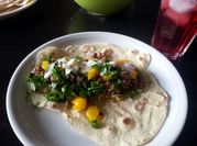 A picture of beef mince wrap