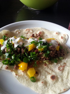 A picture of Homemade Beef Wraps.