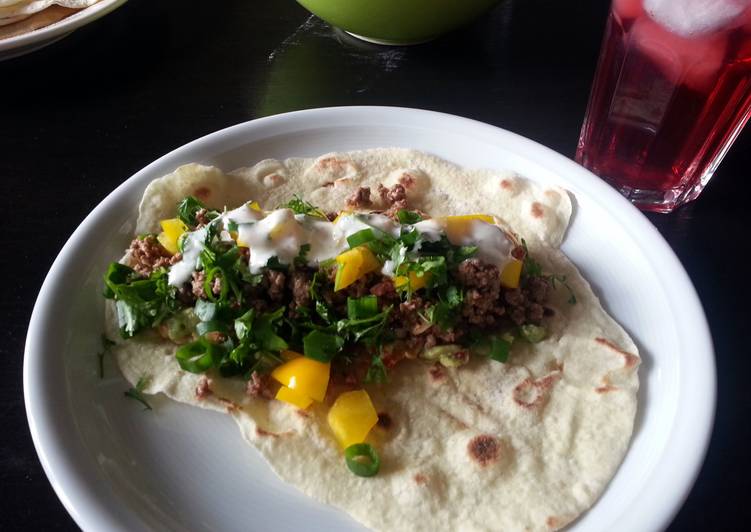 Get Lunch of Homemade Beef Wraps