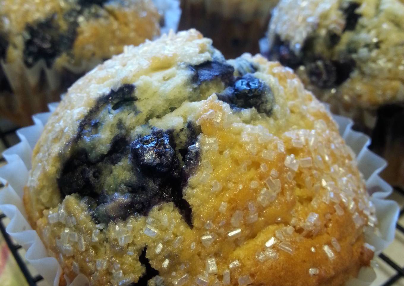 " Blueberry Muffins " ( made with splenda )