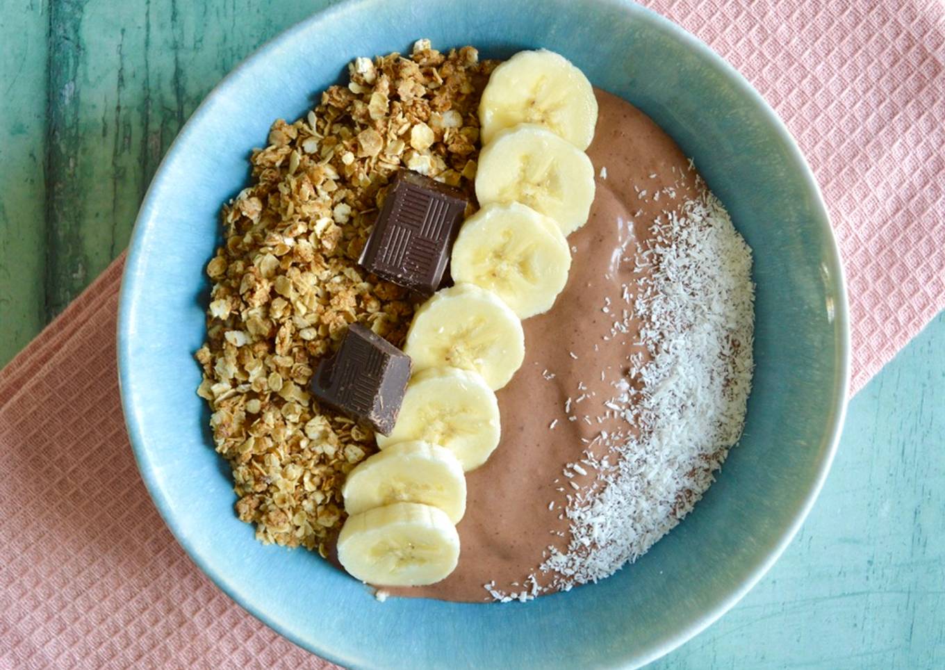 Chocolate & Coconut Breakfast Bowl