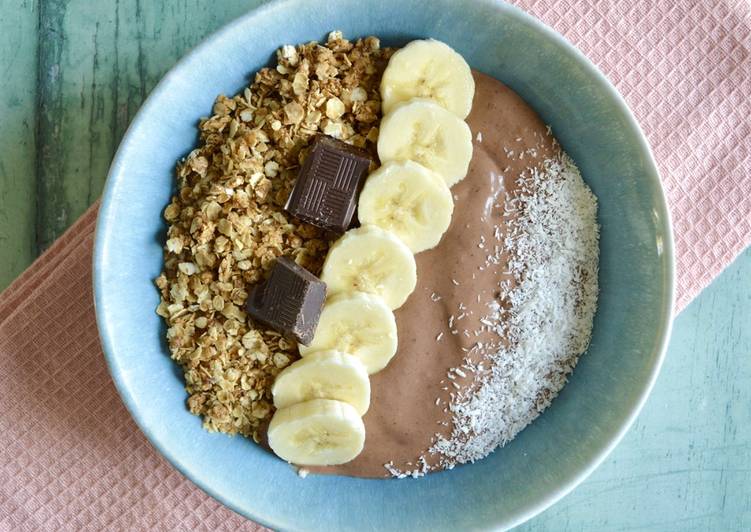 Simple Way to Make Perfect Chocolate & Coconut Breakfast Bowl