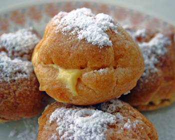 Best Recipe Choux Puffs CreamCustard Puffs Delicious and Healthy