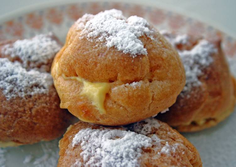 Choux Puffs (Cream/Custard Puffs)